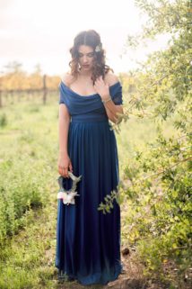 How to mix and match winter + fall bridesmaid dresses 