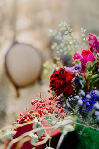 Dramatic black and red forest wedding - Jana Marnewick Photography