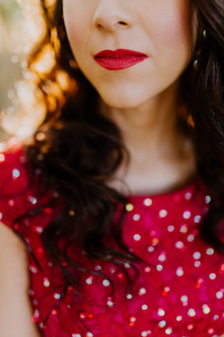 Dramatic black and red forest wedding - Jana Marnewick Photography