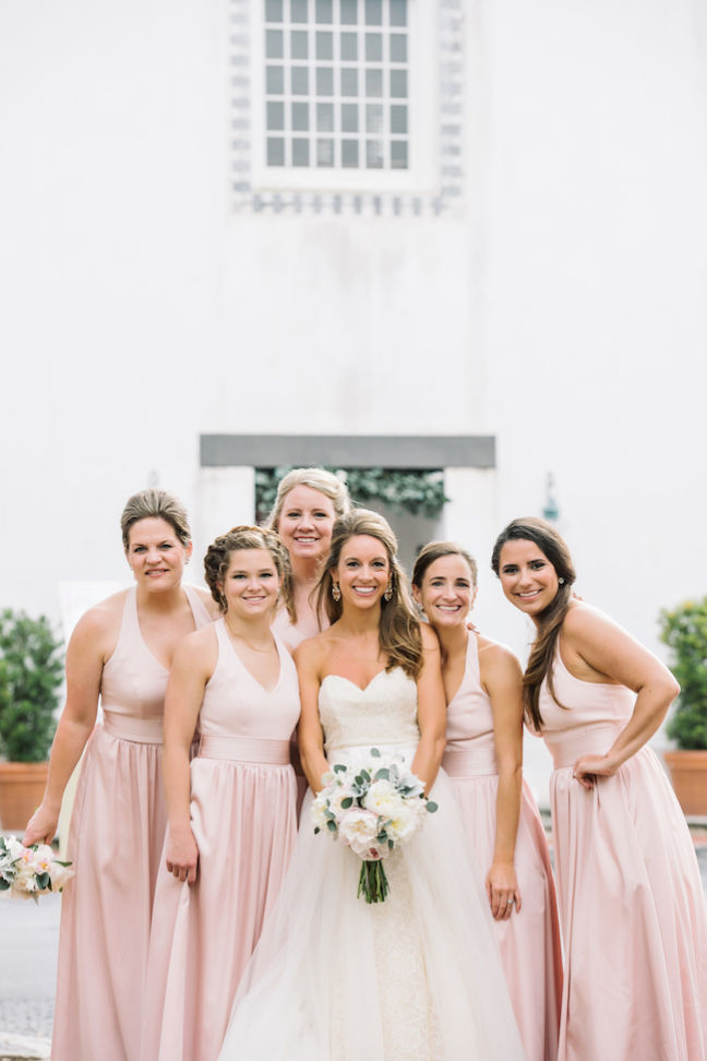 Romantic Rosemary Beach Wedding in Blush + Gold ☀️?