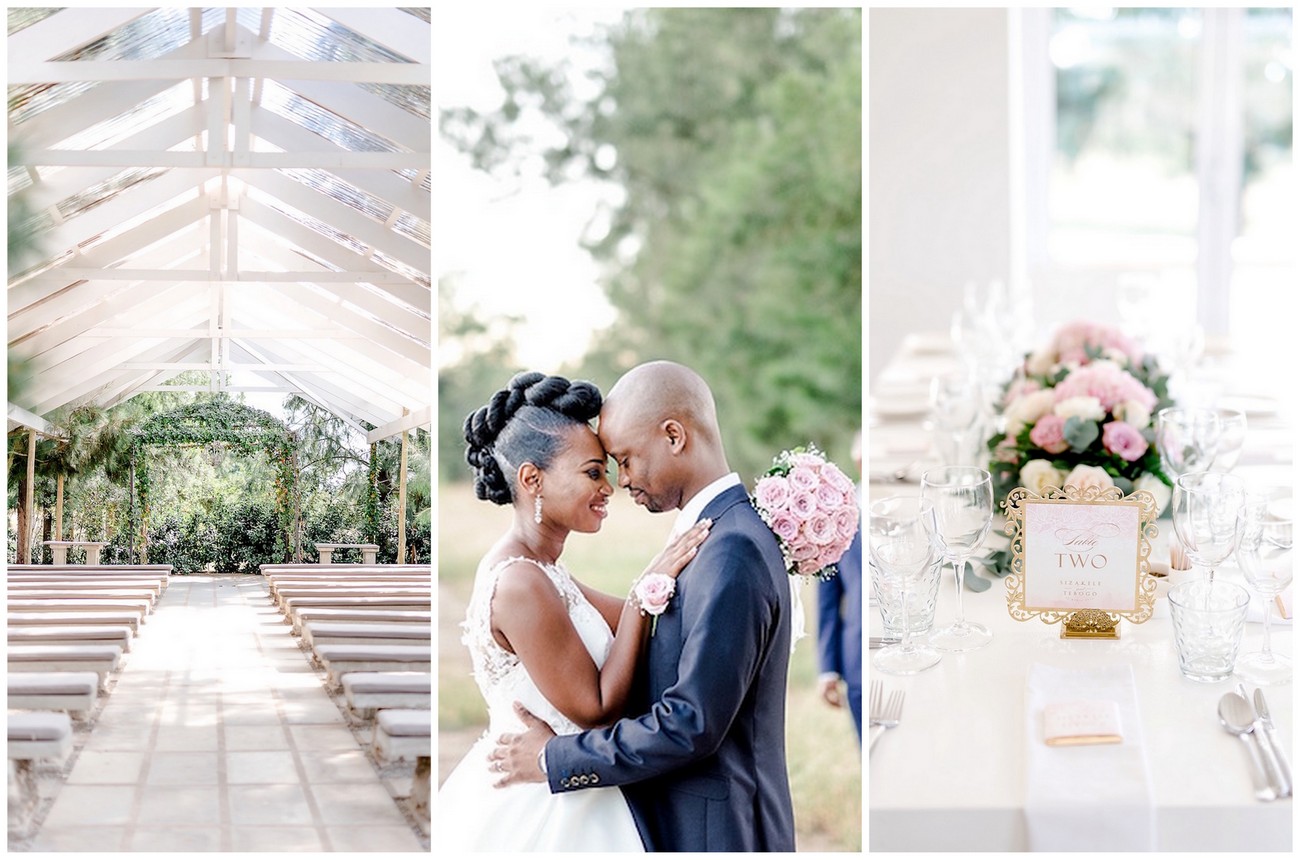 South African Sophistication: White Light Wedding in Gauteng ???