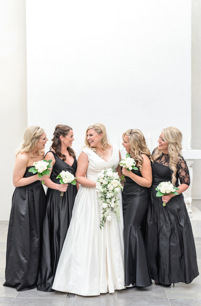 Glam, Urban All White Wedding {Monique Hessler Photography}