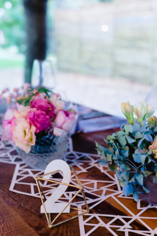 Geometric Wedding Inspiration