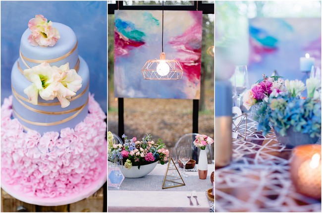 Geometric Wedding Inspiration