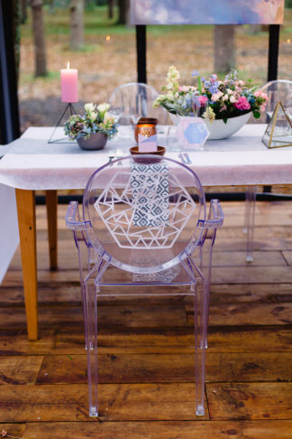 Geometric Wedding Inspiration