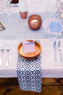 Geometric Wedding Inspiration