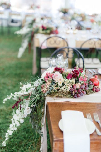 Marsala Gold Farm Wedding