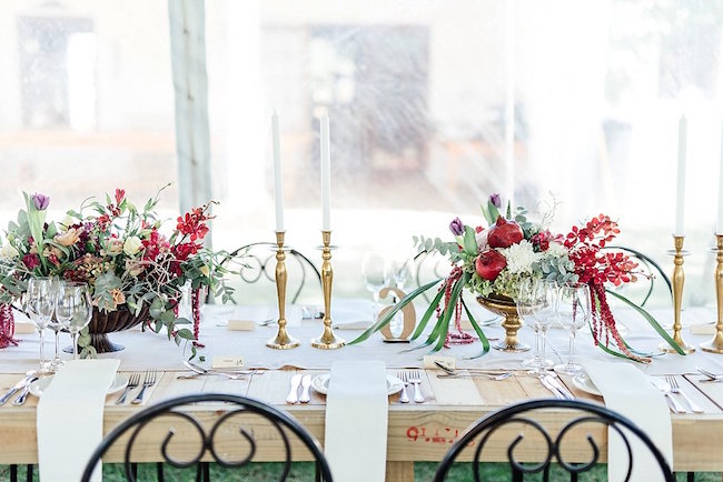 Marsala Gold Farm Wedding