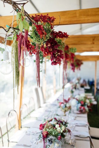 Marsala Gold Farm Wedding