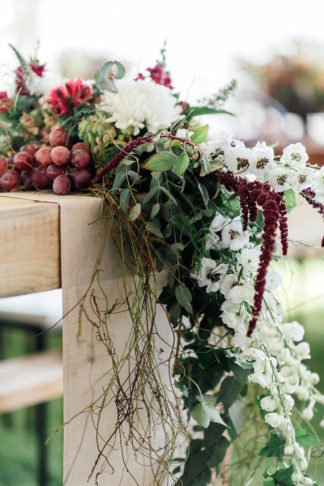 Marsala Gold Farm Wedding