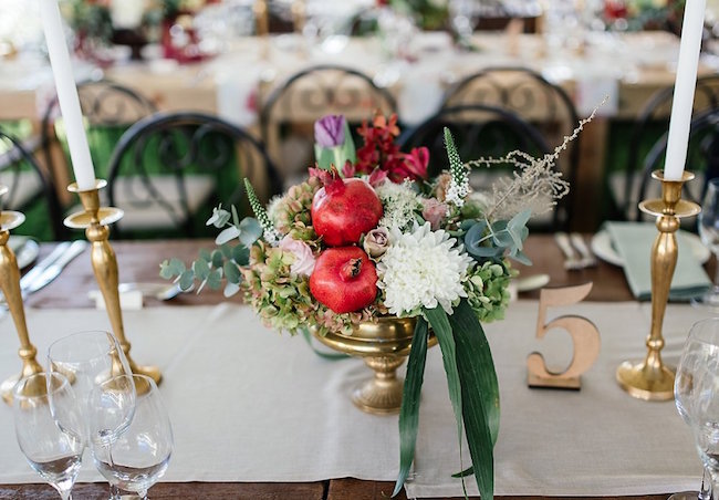 Marsala Gold Farm Wedding