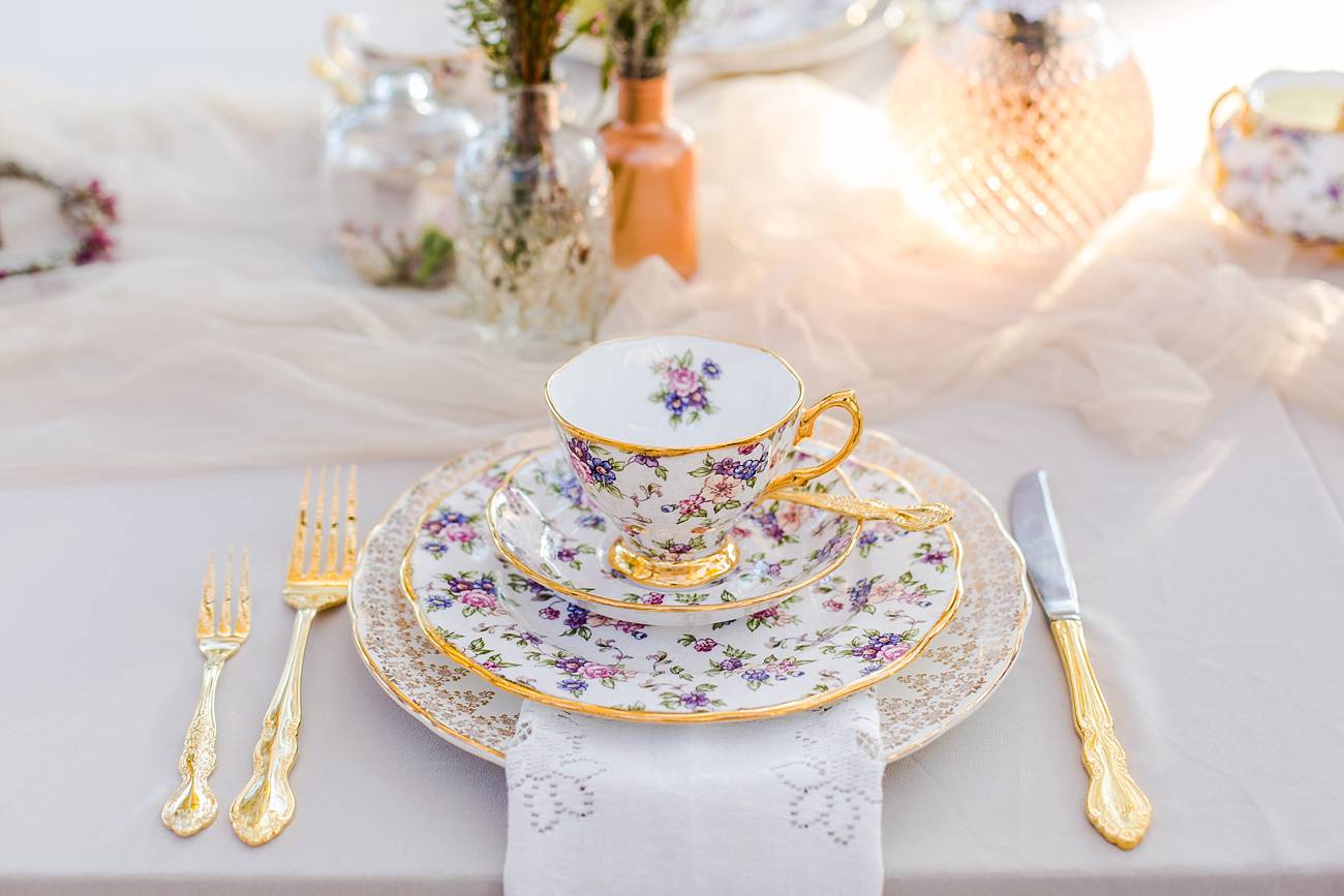 Watercolor Kitchen Tea Ideas by Something Pretty + Katie Mayhew Photography