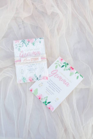 Watercolor Kitchen Tea Ideas by Something Pretty + Katie Mayhew Photography