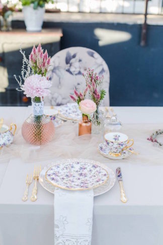 Watercolor Kitchen Tea Ideas by Something Pretty + Katie Mayhew Photography