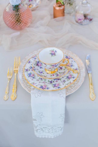 Watercolor Kitchen Tea Ideas by Something Pretty + Katie Mayhew Photography