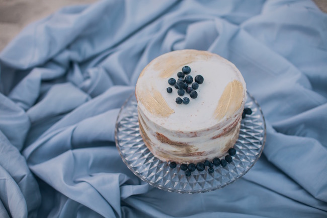 Cerulean blue and Pewter Beach Wedding Ideas