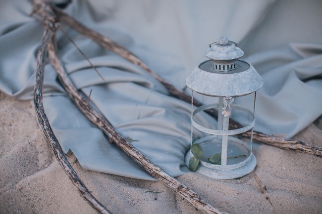 Cerulean blue and Pewter Beach Wedding Ideas