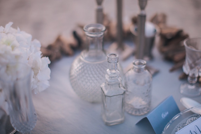 Cerulean blue and Pewter Beach Wedding Ideas