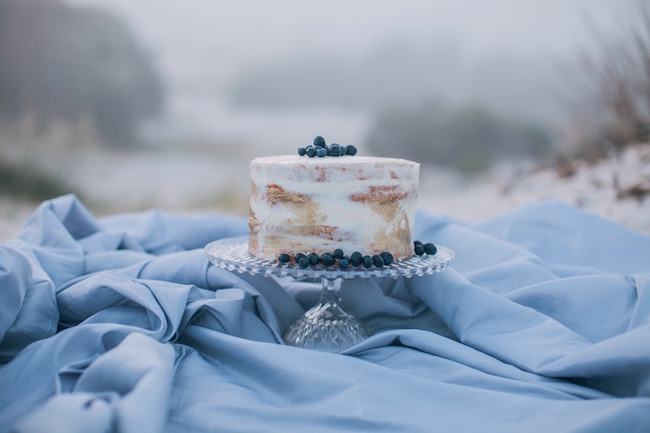 Cerulean blue and Pewter Beach Wedding Ideas