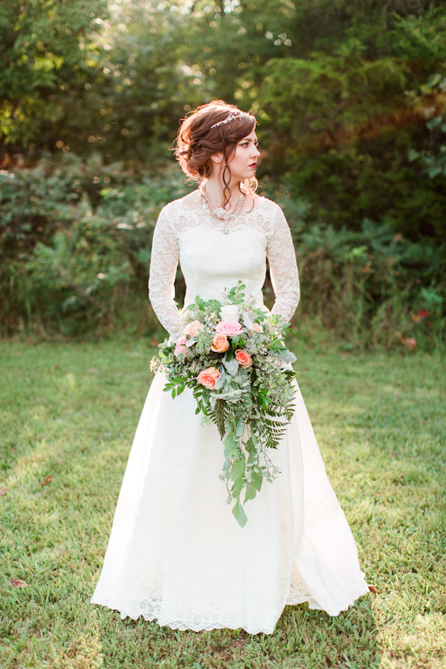 Bohemian Campground Wedding at Sunset