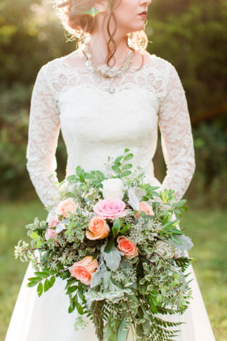 Bohemian Campground Wedding at Sunset