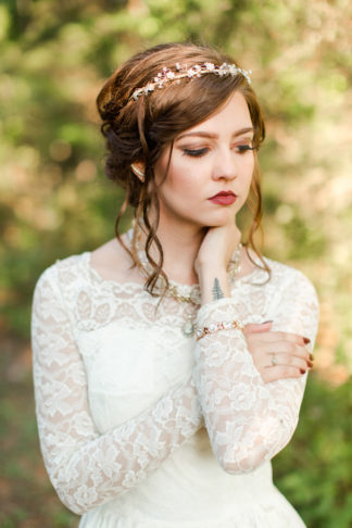 Bohemian Campground Wedding at Sunset