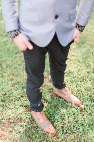 Bohemian Campground Wedding at Sunset