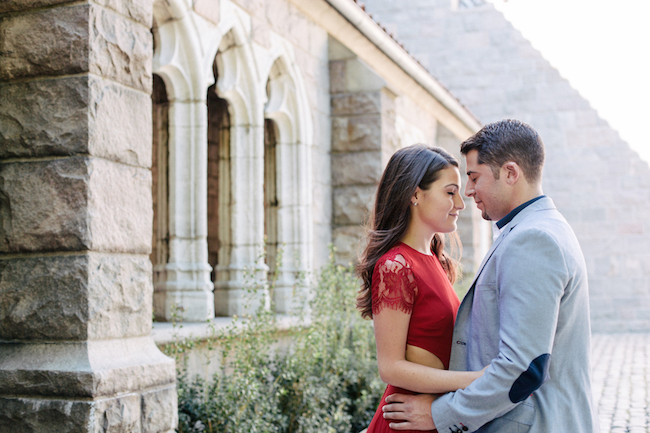 Cloisters Manhattan Engagement Pictures