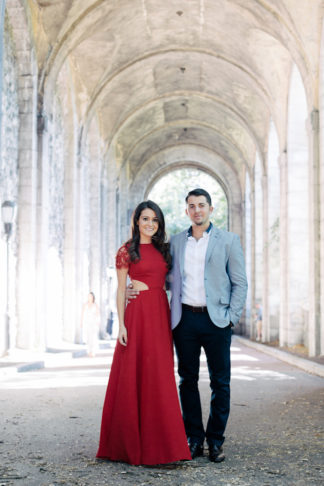 Cloisters Manhattan Engagement Pictures