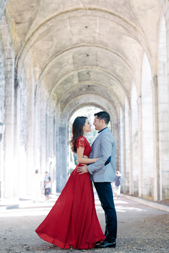 Cloisters Manhattan Engagement Pictures