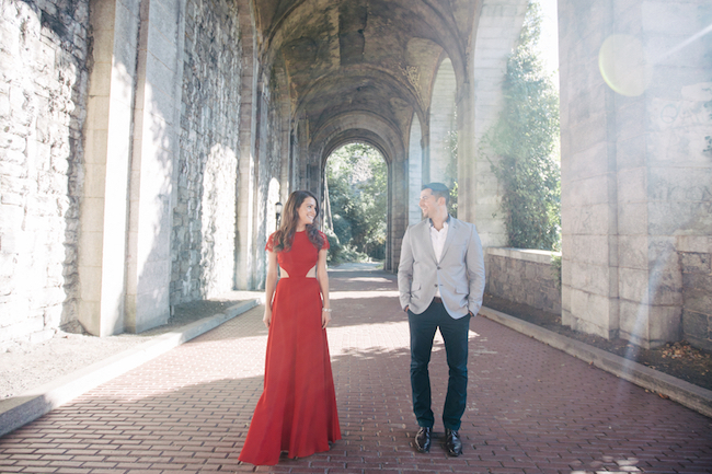 Cloisters Manhattan Engagement Pictures