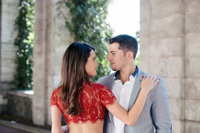 Cloisters Manhattan Engagement Pictures