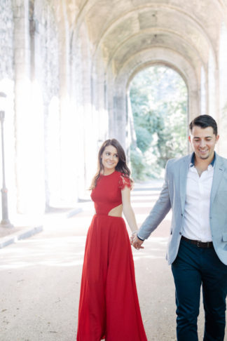 Cloisters Manhattan Engagement Pictures