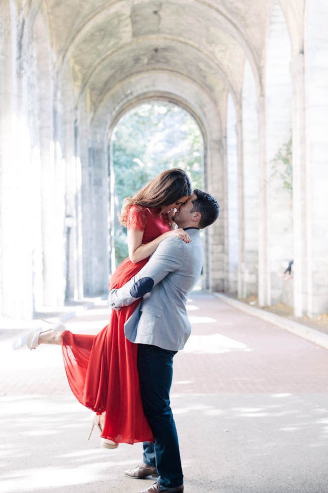 Cloisters Manhattan Engagement Pictures