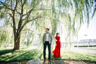 Cloisters Manhattan Engagement Pictures