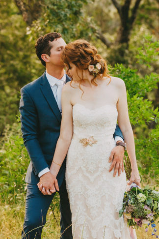 Intimate, Organic Texas Hill Country Wedding {Two Pair Photography}