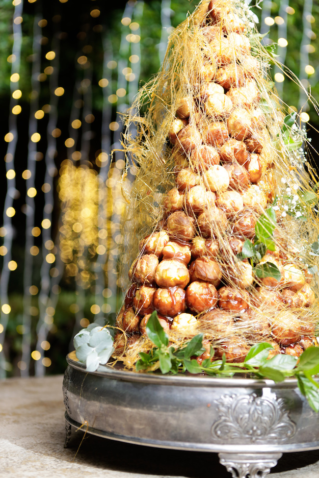 Outdoor Night Wedding Ceremony