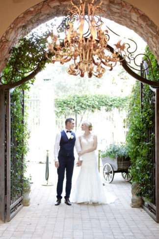 Outdoor Night Wedding Ceremony