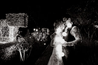 Outdoor Night Wedding Ceremony