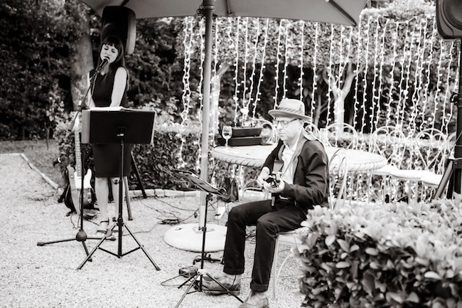 Outdoor Night Wedding Ceremony