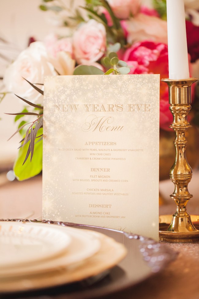 Elegant New Years Wedding Ideas {Casey Hendrickson Photography}