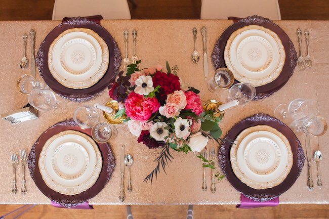 Elegant New Years Wedding Ideas {Casey Hendrickson Photography}