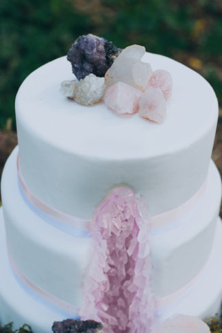 Geode and Crystal Wedding Ideas