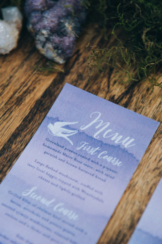 Geode and Crystal Wedding Ideas