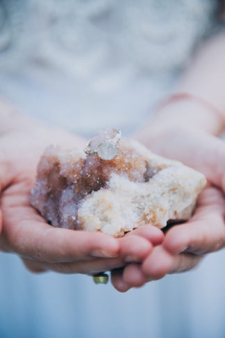 Geode and Crystal Wedding Ideas