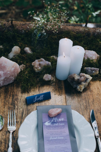 Geode and Crystal Wedding Ideas