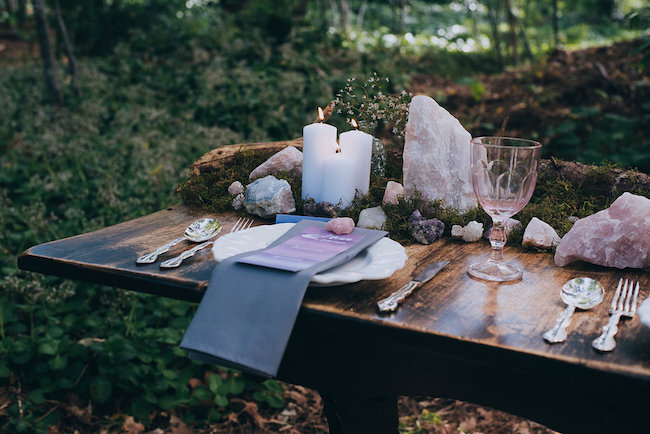 Geode and Crystal Wedding Ideas