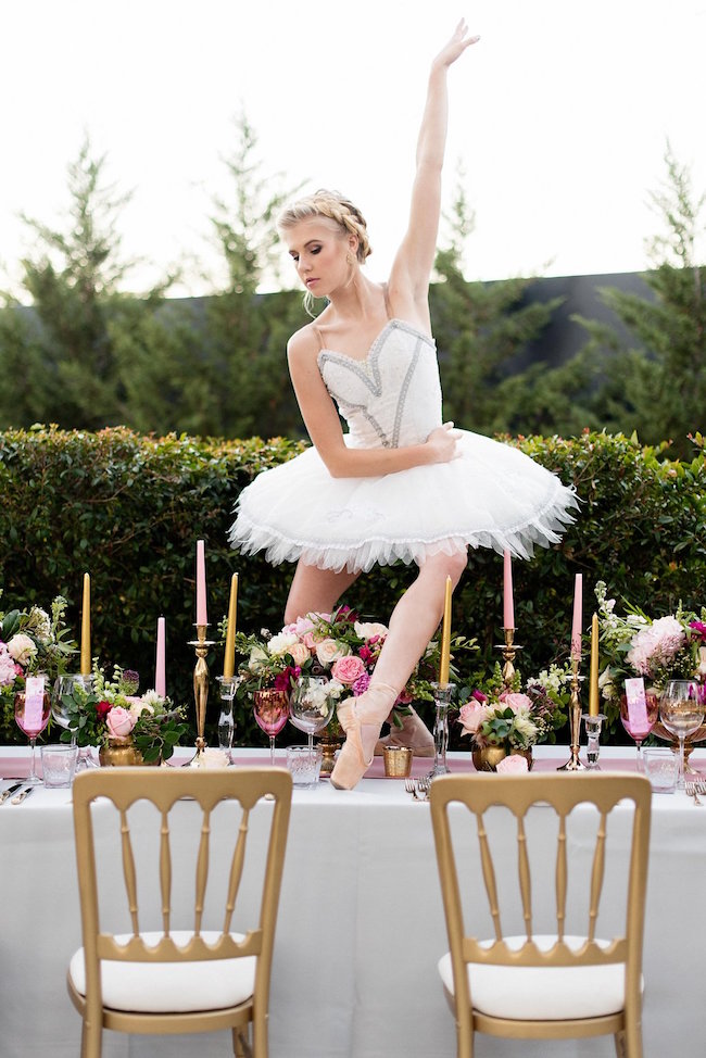 Breathtaking Ballet Bride: Ethereal Ballerina Wedding Dress + Inspiration