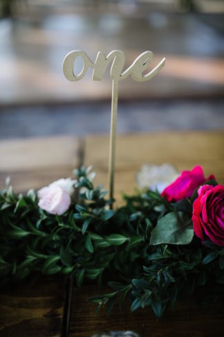 Fuchsia Blush Cream Beach Wedding