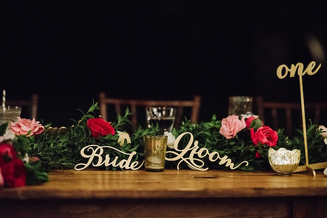 Fuchsia Blush Cream Beach Wedding